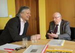 Helmut Beschke (rechts) und Dieter Stegmann Helmut Beschke (rechts) und Dieter Stegmann