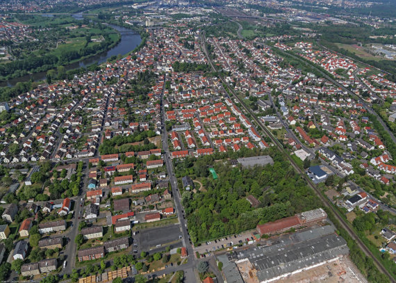 Luftbild Großauheim