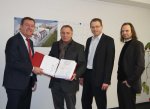 OB übergibt Baugenehmigung