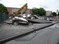 Freiheitsplat Busbahnhof Abriss Freiheitsplat Busbahnhof Abriss