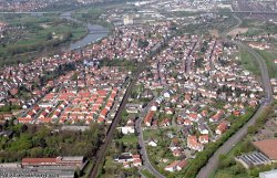 Luftbild von Großauheim