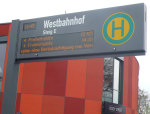 Westbahnof: DFI-Unterstände Westbahnof: DFI-Unterstände